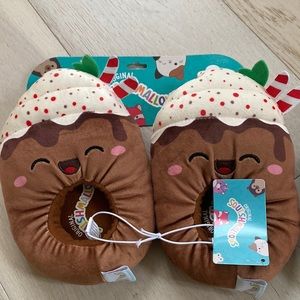 Squishmallow slippers “hot cocoa”